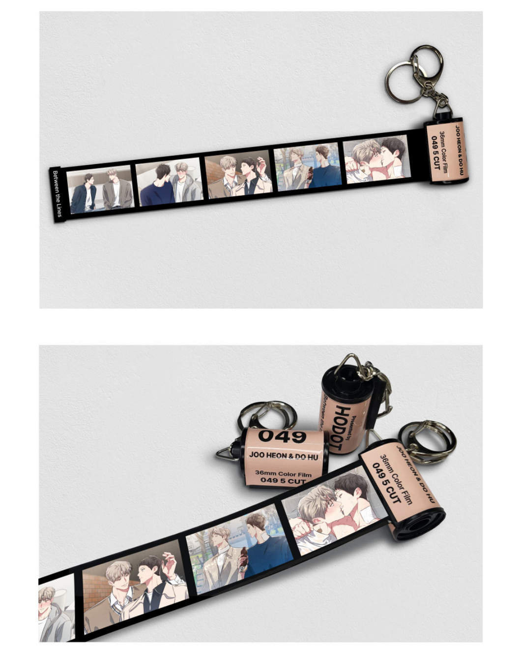 Between the lines! Film Keyring