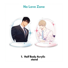 Cargar imagen en el visor de la galería, [PREVENTA] Half body Acrylic Stand - No Love Zone
