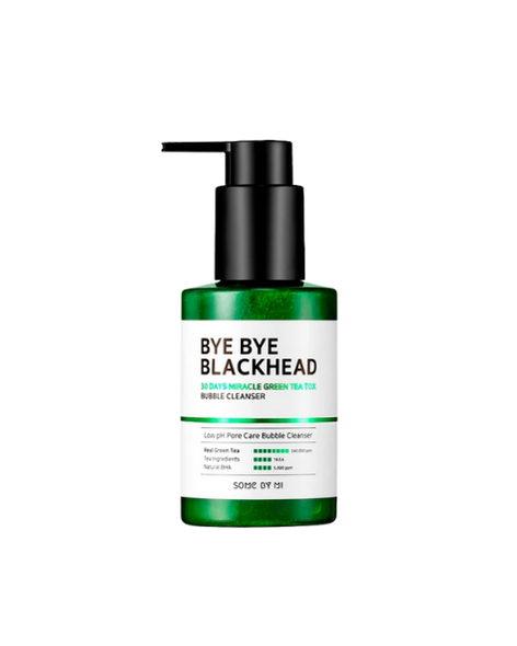 Bye Bye Blackhead 30 Days Miracle Green Tea Tox Bubble Cleanser - SOME BY MI