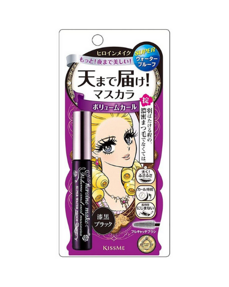 Kiss Me Heroine Make Volume & Curl Mascara Super Waterproof - Isehan