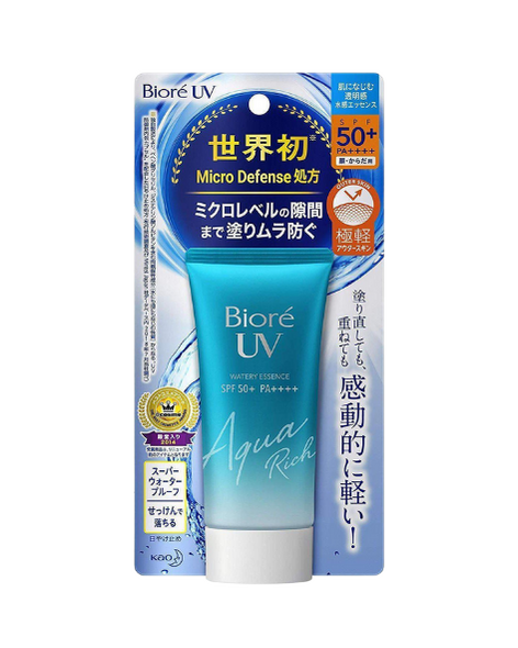 UV Aqua Rich Watery Essence SPF50+ PA++++ - Kao Biore