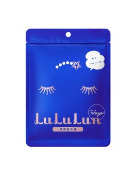 Facial Sheet Mask, BLUE - Lululun