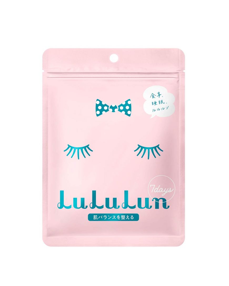 Facial Sheet Mask, PINK - Lululun